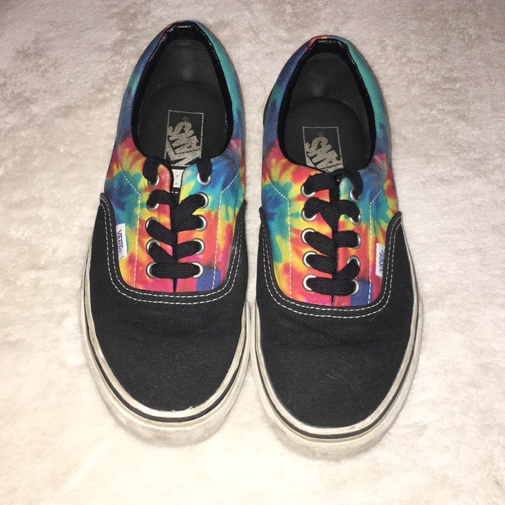 Tie-dye VANS shoes